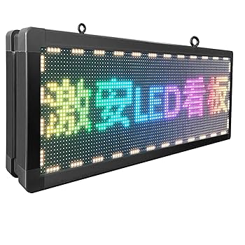 Amazon | 屋外用 両面 電光掲示板 カラー LED看板 電光表示